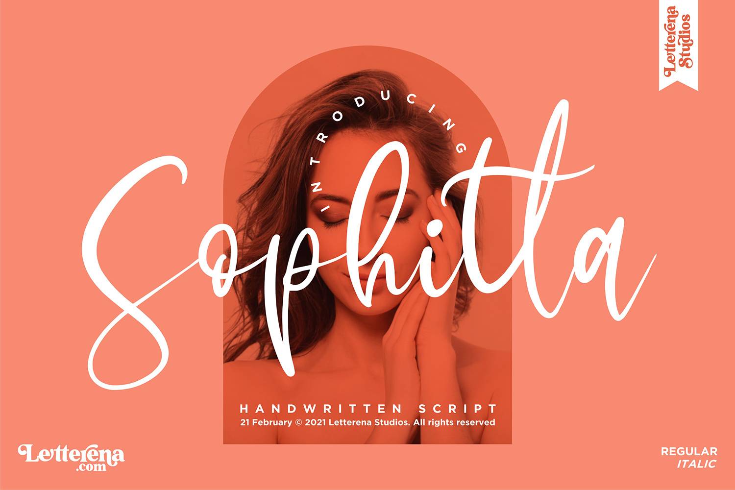 Sophitta Font sample