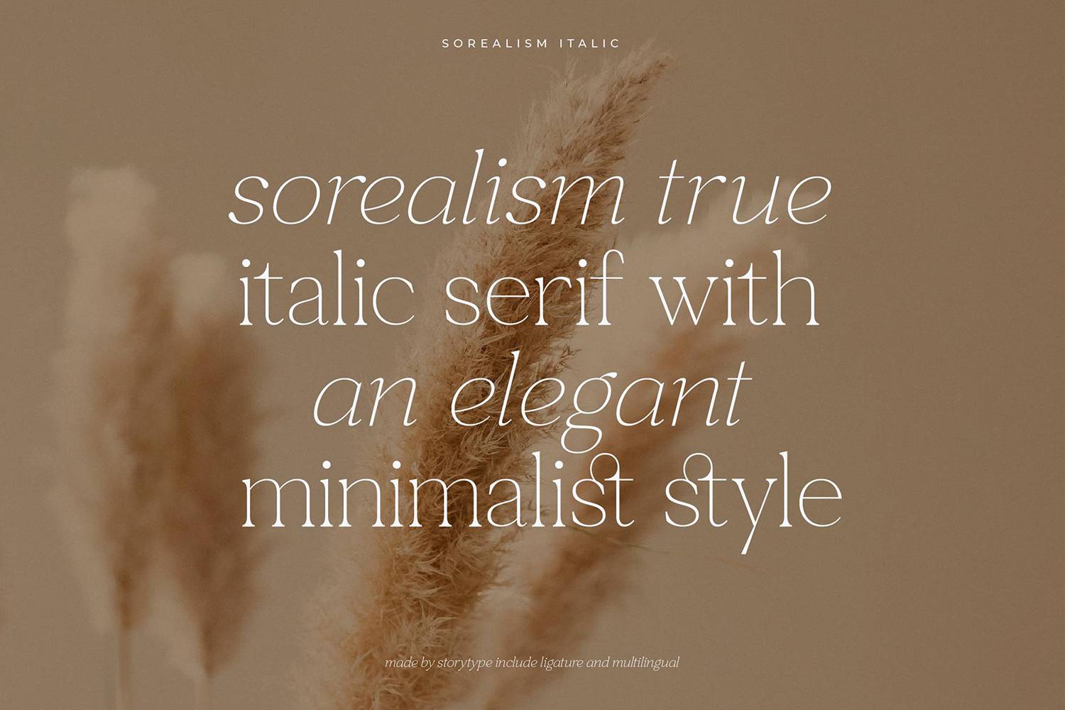 Sorealism Font sample