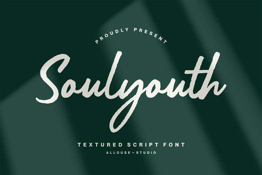 Soulyouth Font sample