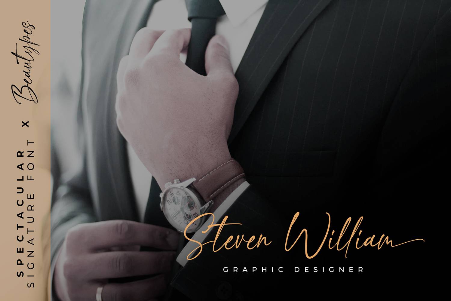 Spectacular Font sample