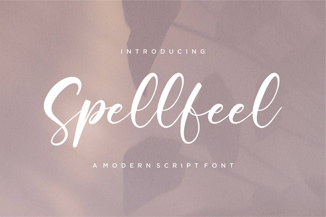 Spellfeel Font sample