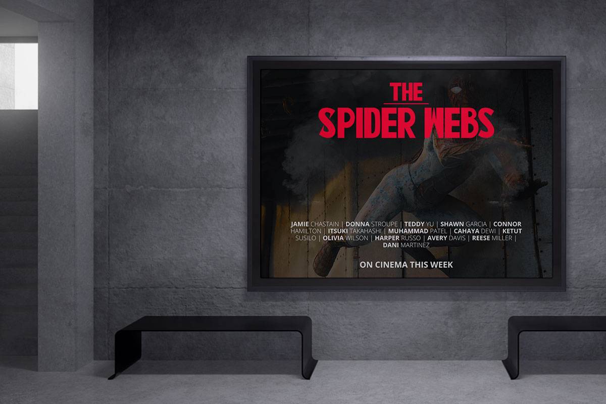 Spidernes Font sample