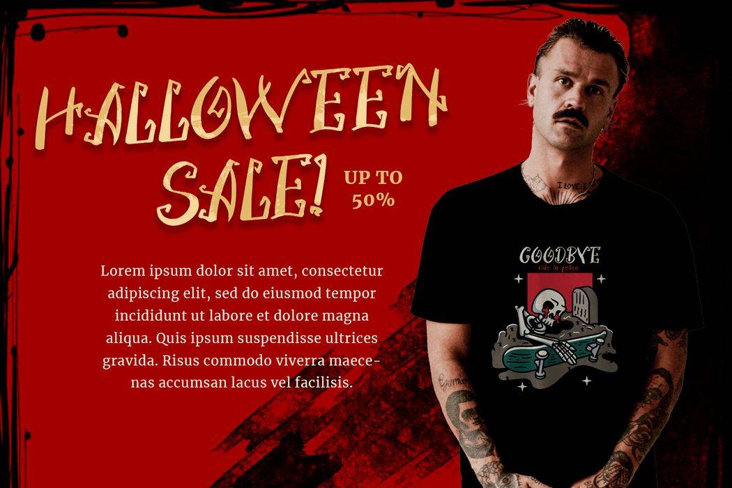 Spooky Creeky Font sample