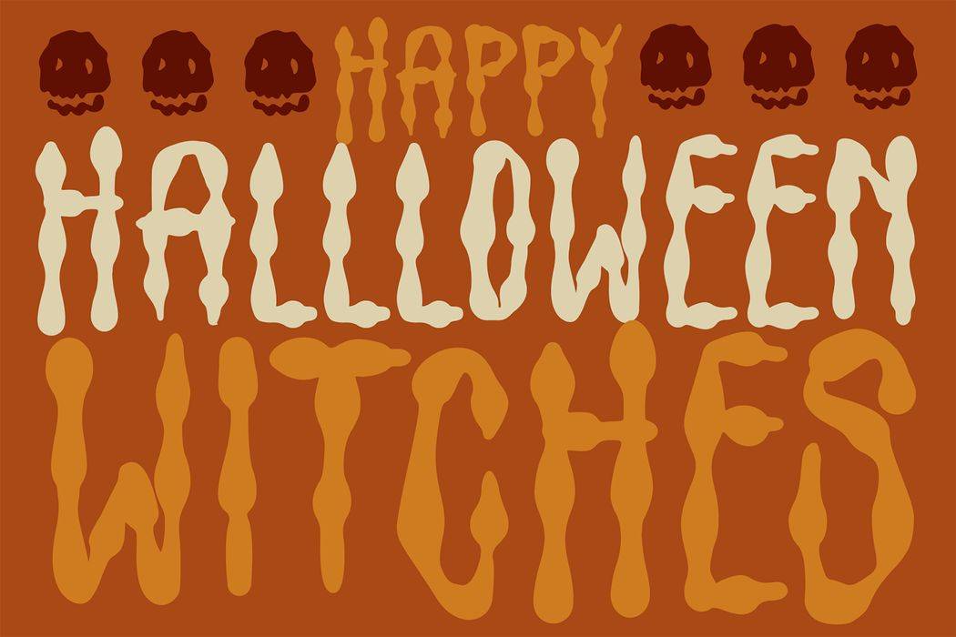 Spooky Fingers Font sample