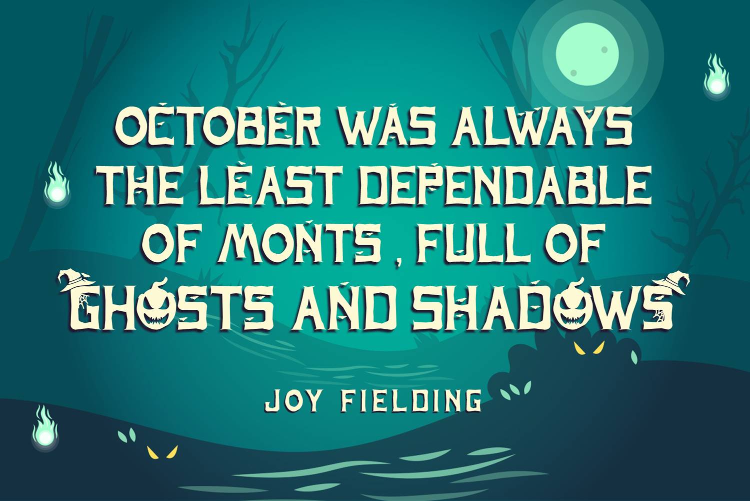 Spooky Ghost Font sample