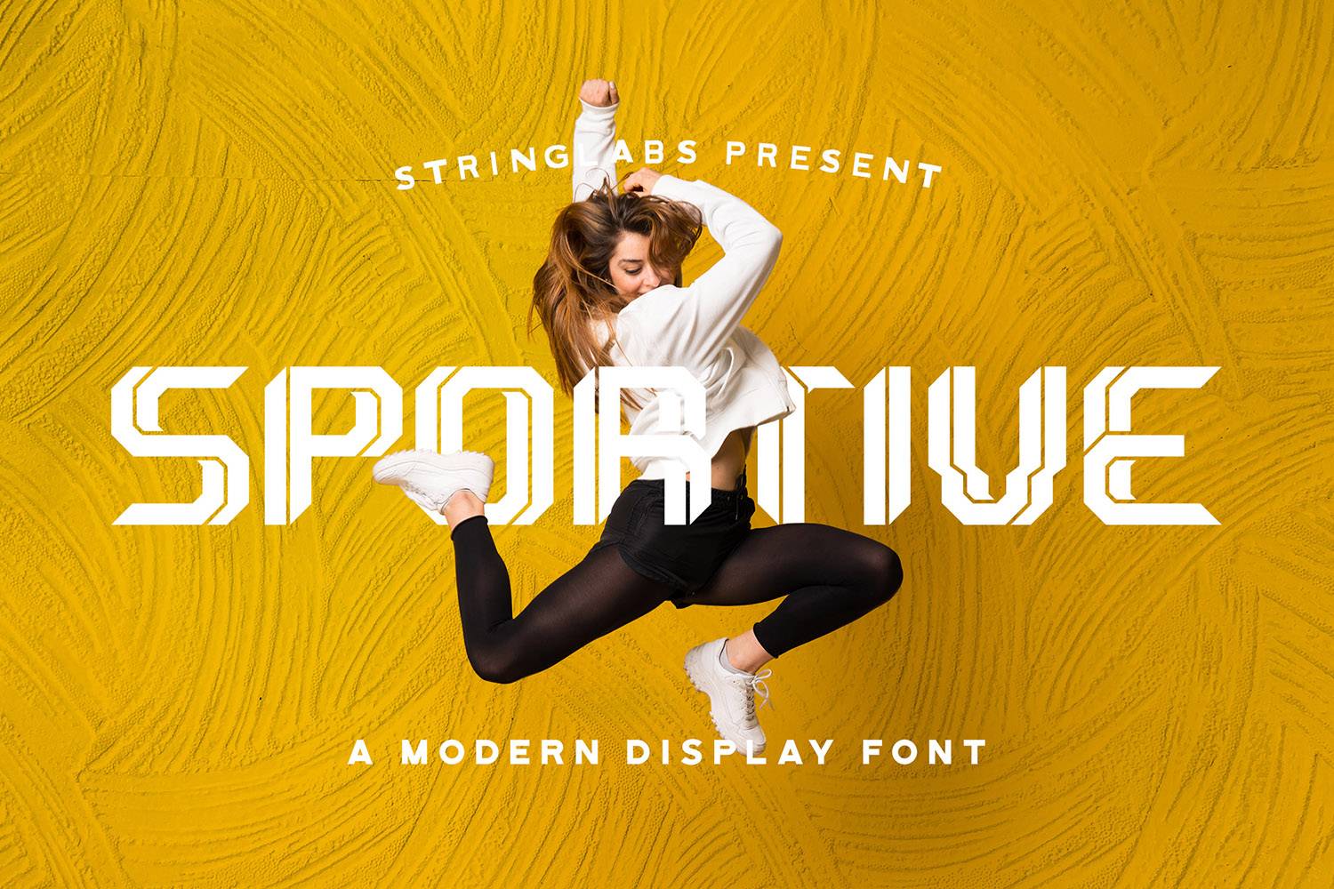 Sportive Font sample