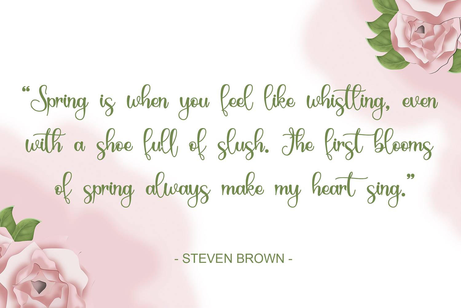 Springbee Font sample
