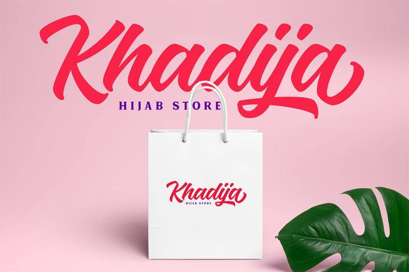 Srabi Script Font sample