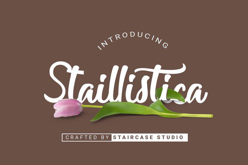 Staillistica Font sample