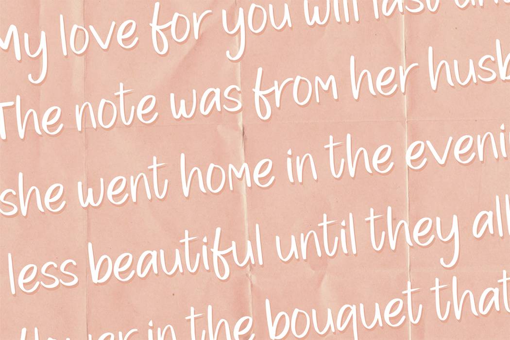 Stalshine Font sample