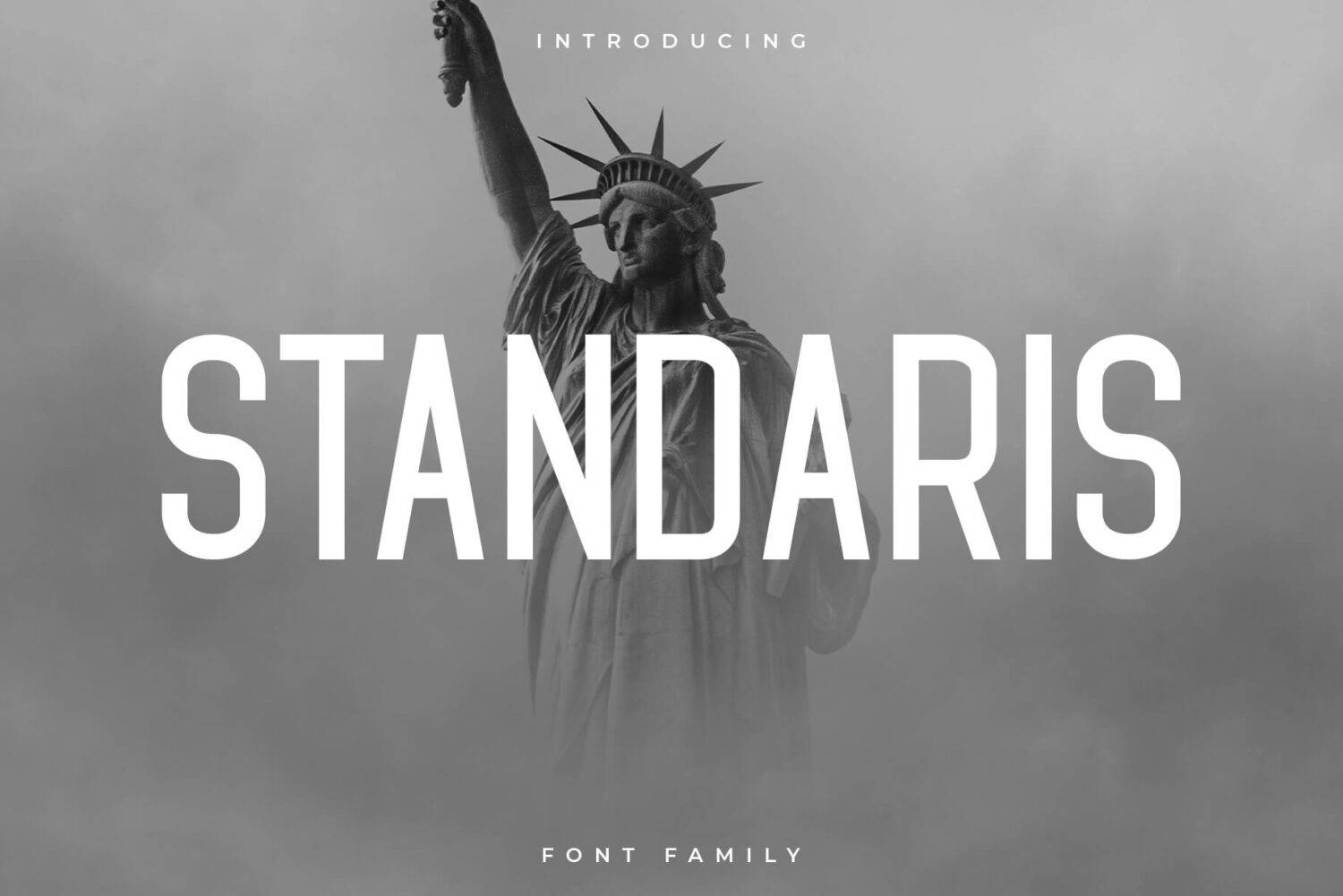 Standaris Font sample