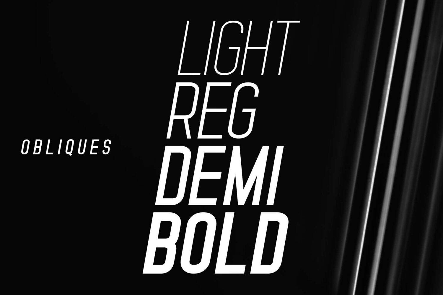 Standaris Font sample