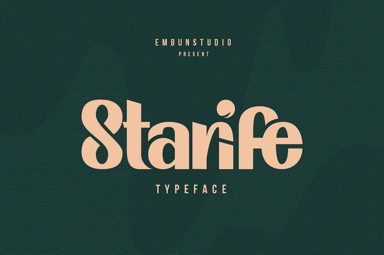 Starife Font sample