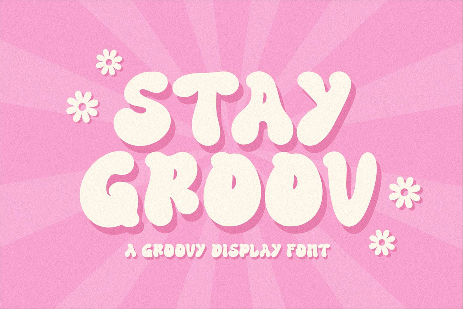 Stay Groov Font sample