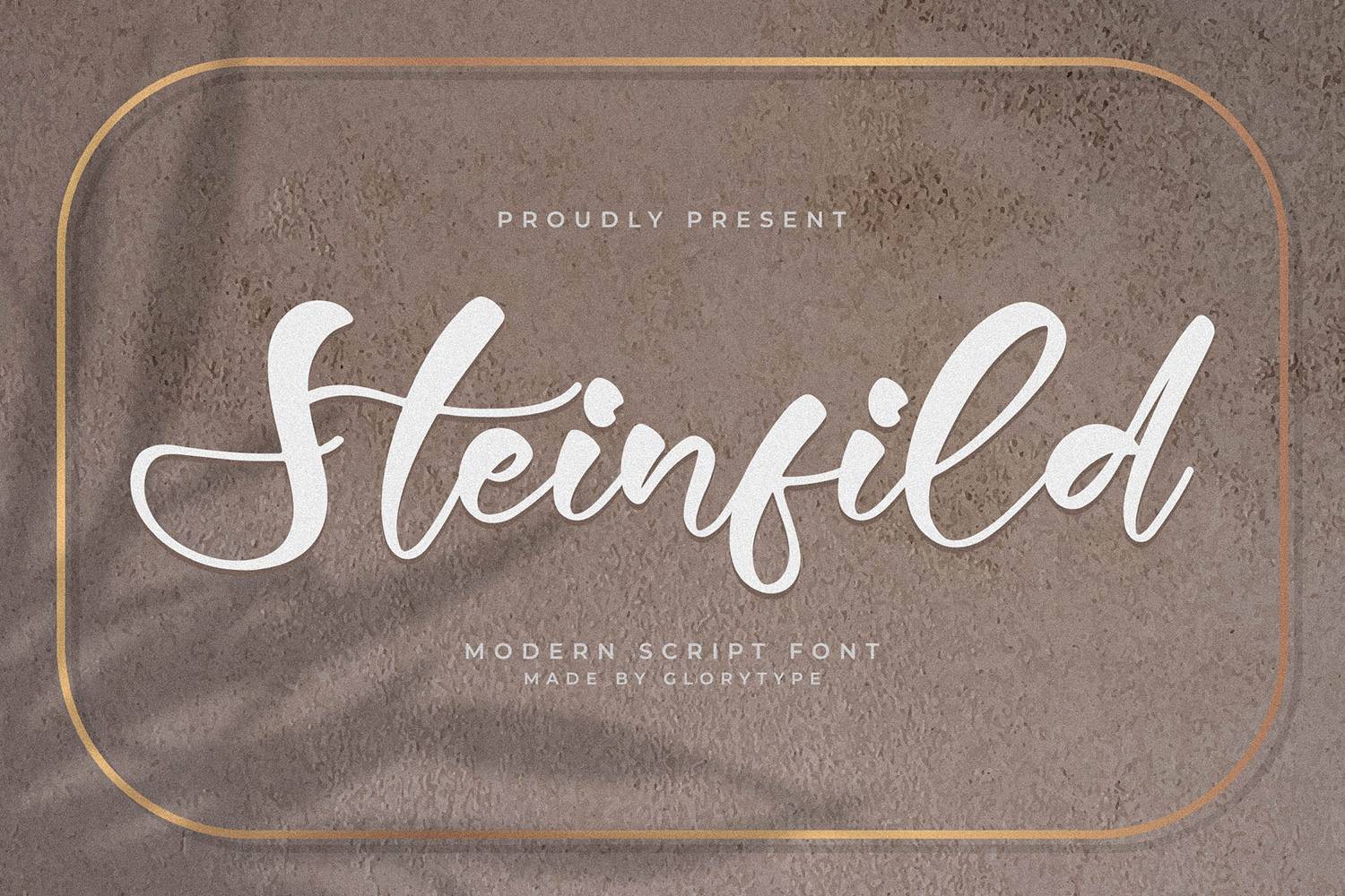 Steinfild Font sample