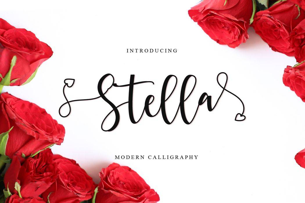 Stella Font sample
