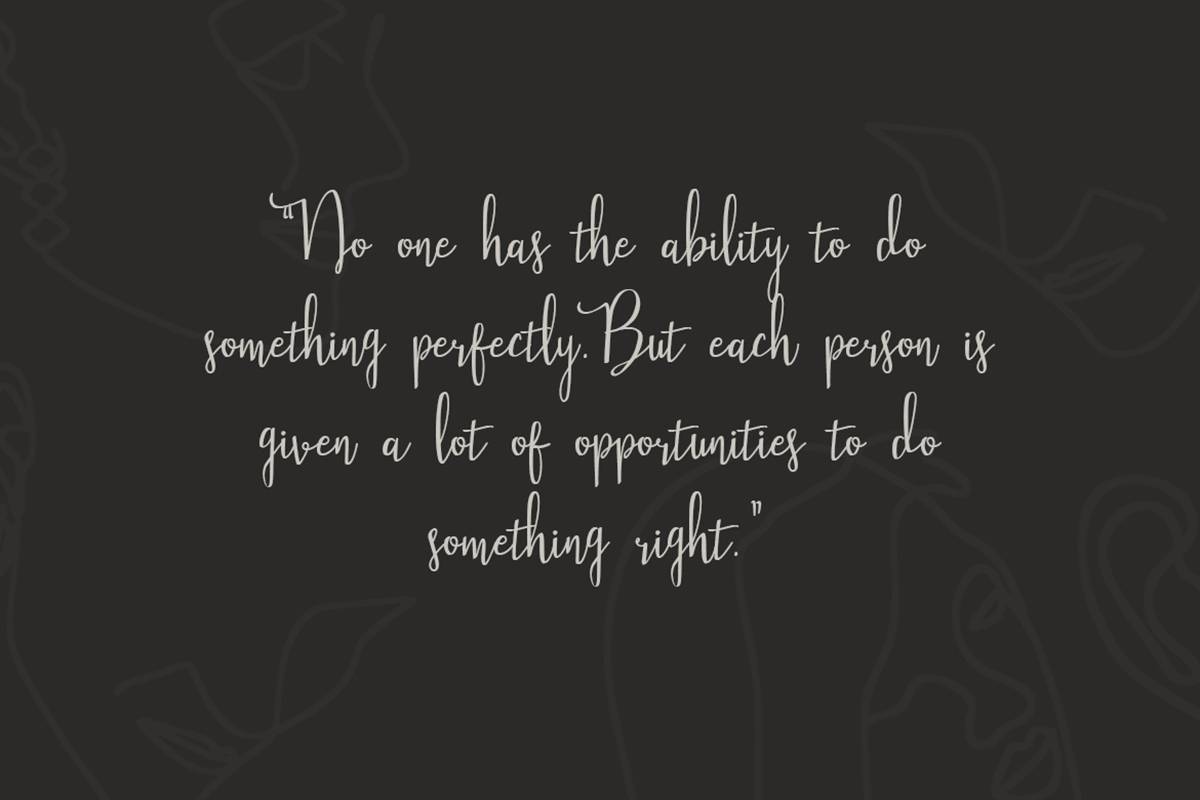 Stellaria Font sample