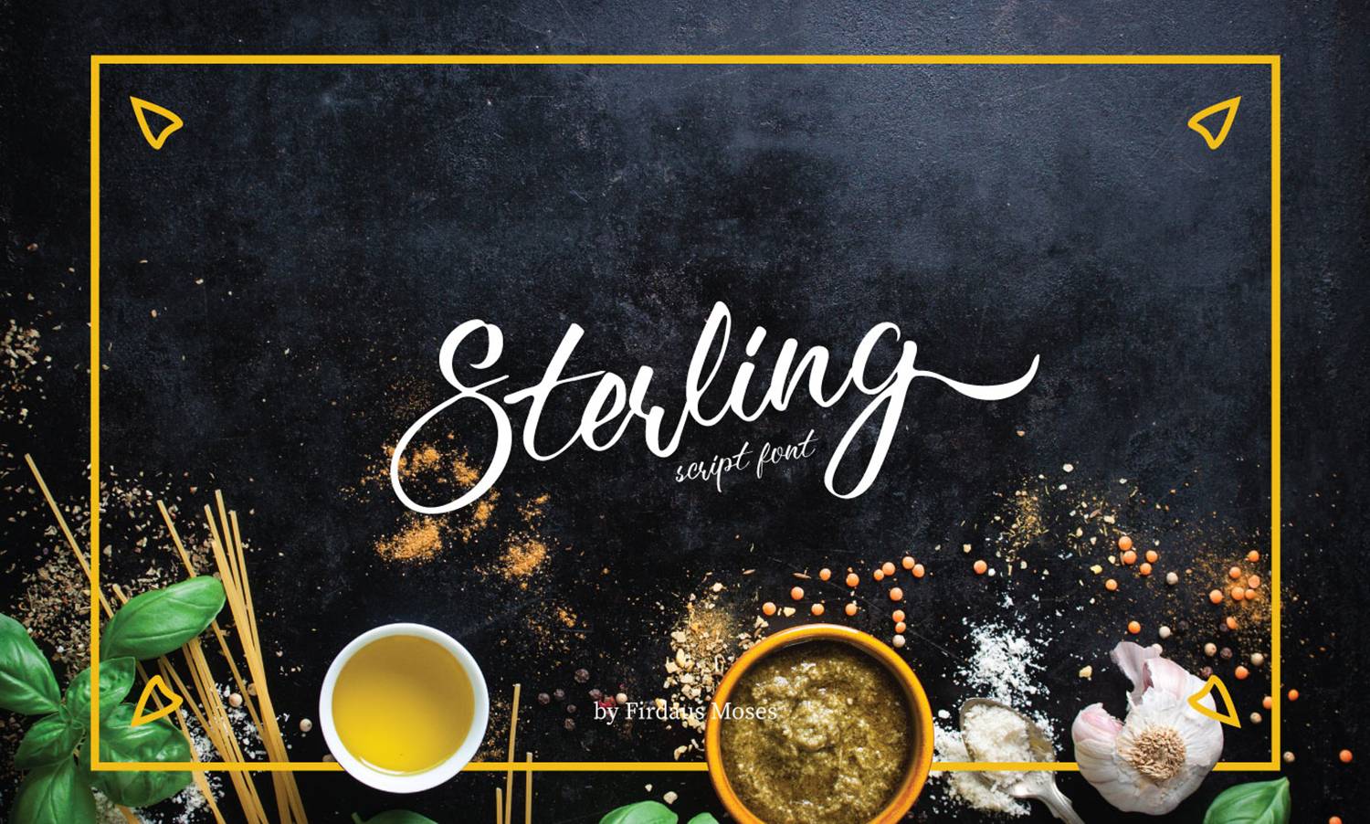 Sterling Font sample