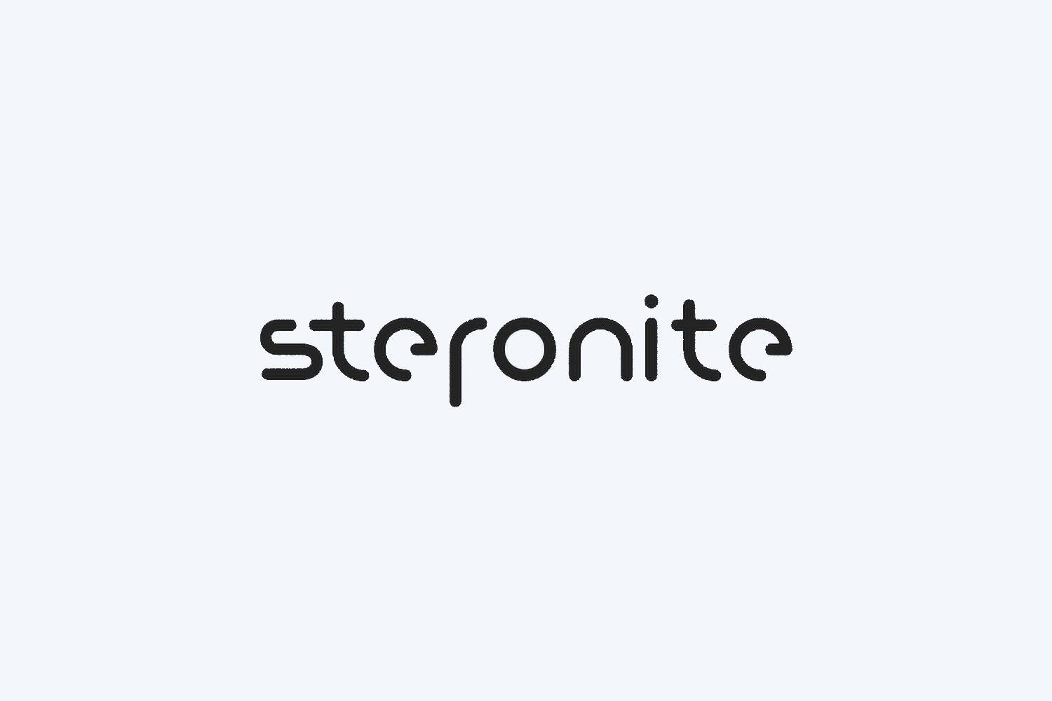Steronite Font sample