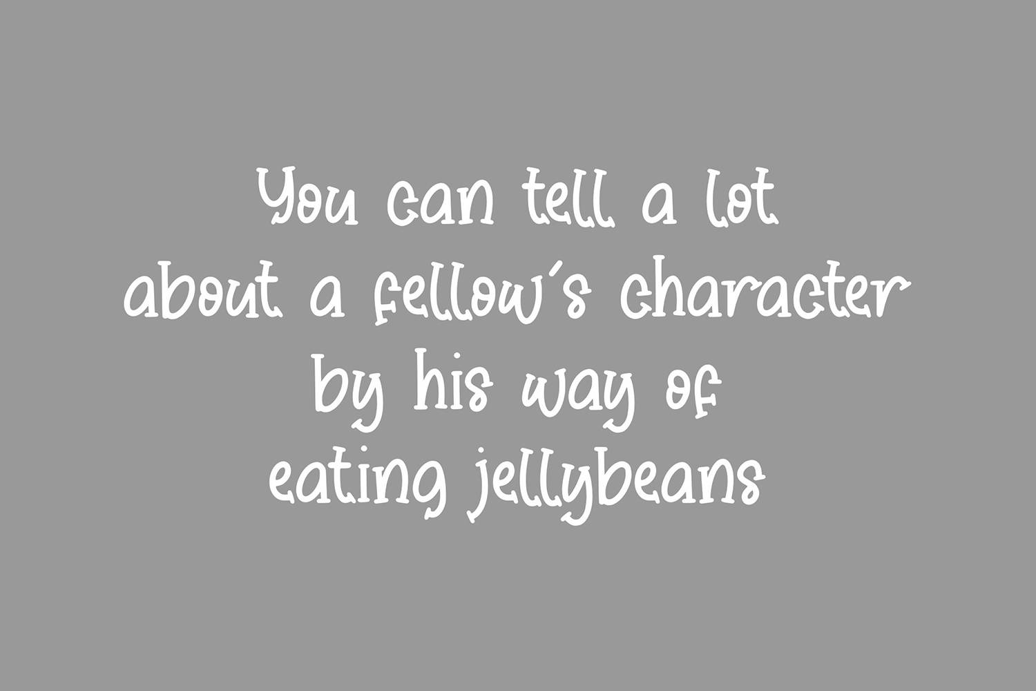 Sticky Candy Font sample
