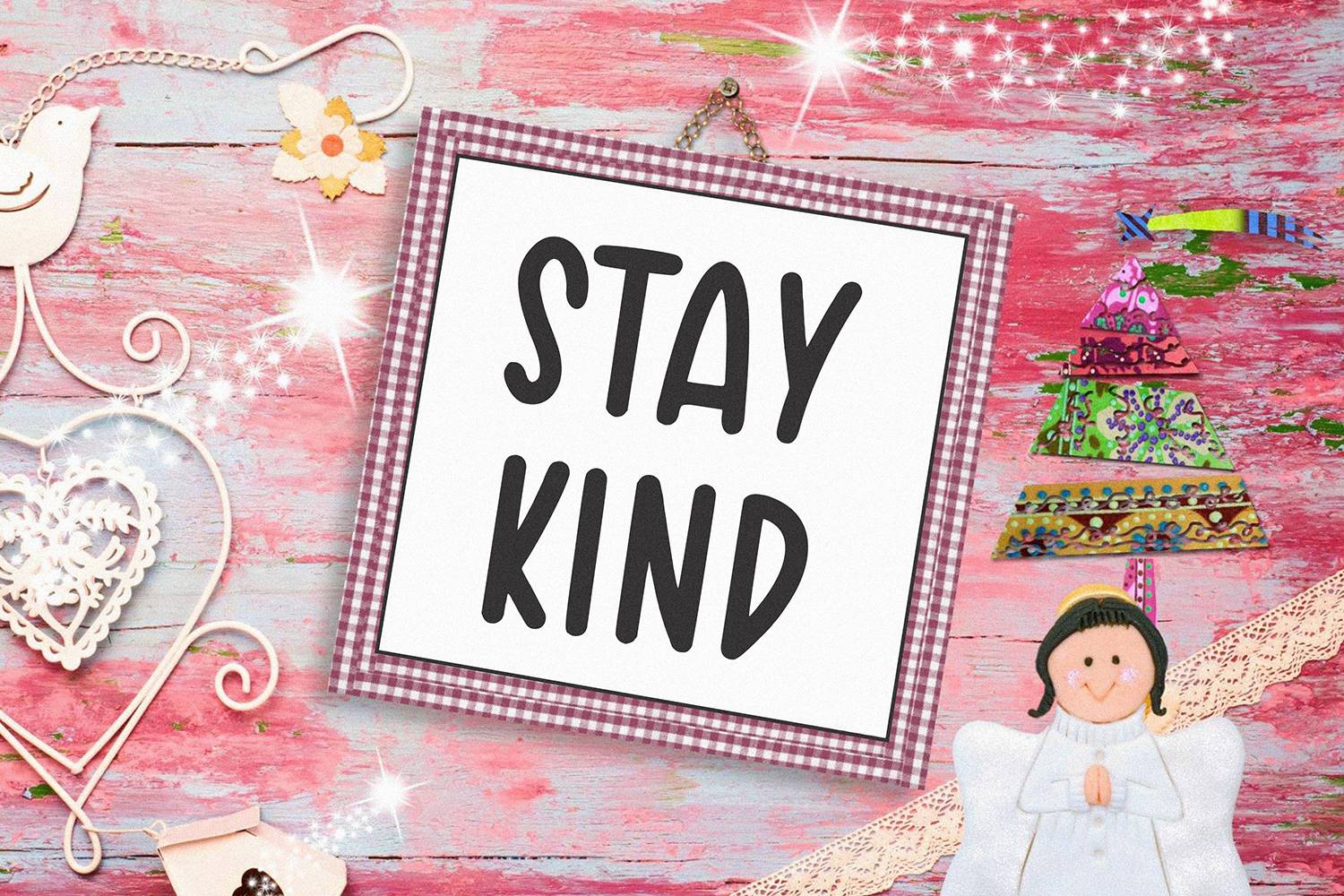 Stickywild Font sample