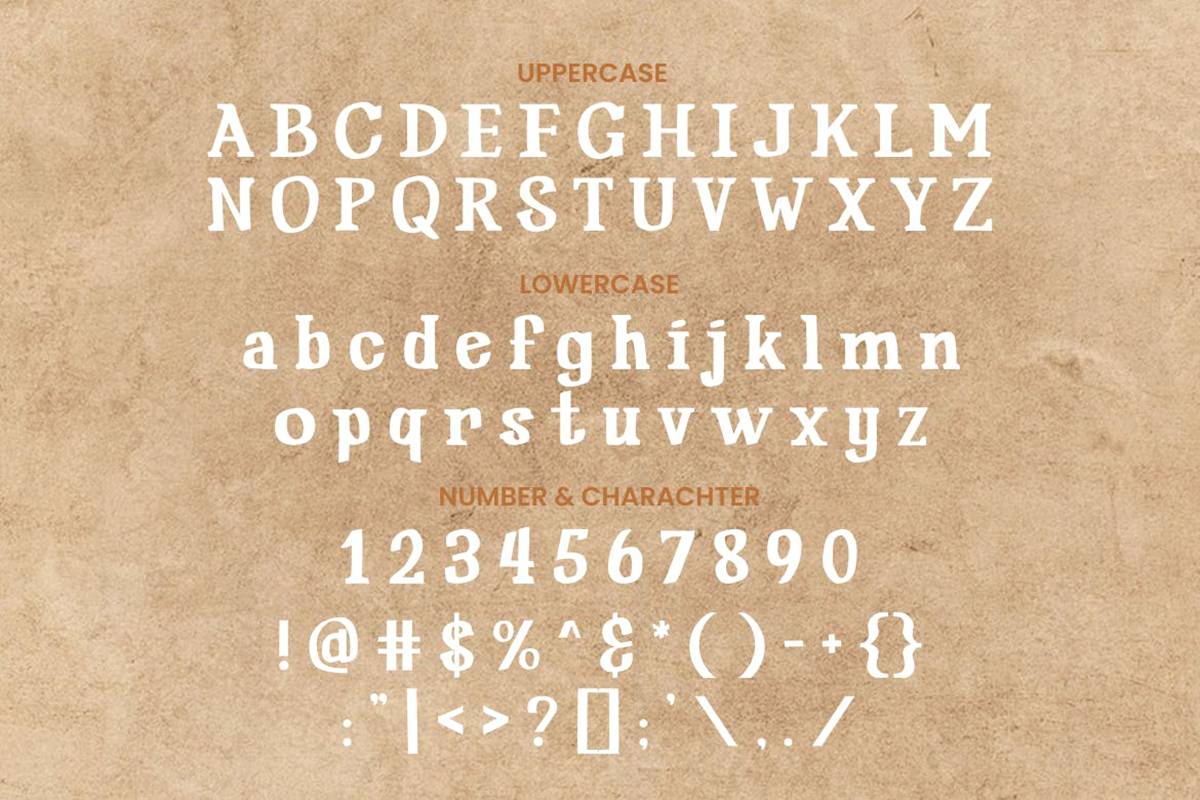 Storyteller Font sample