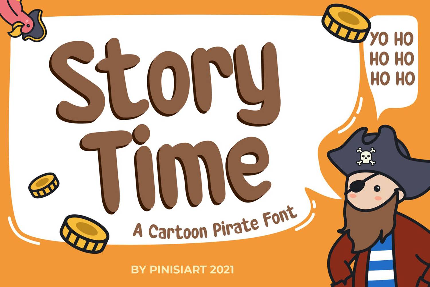 Storytime Font sample