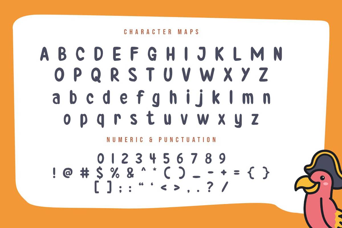 Storytime Font sample