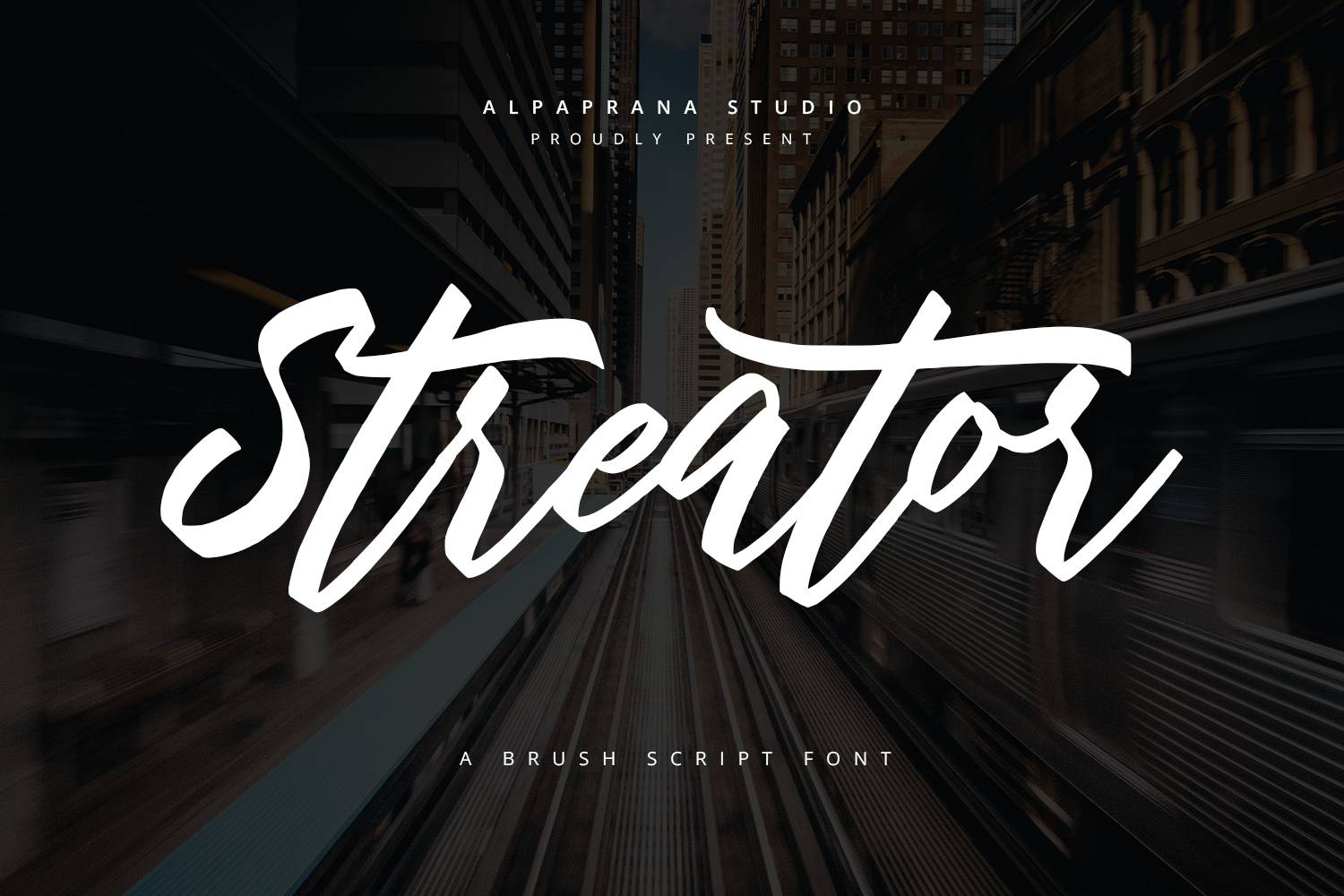 Streator Font sample
