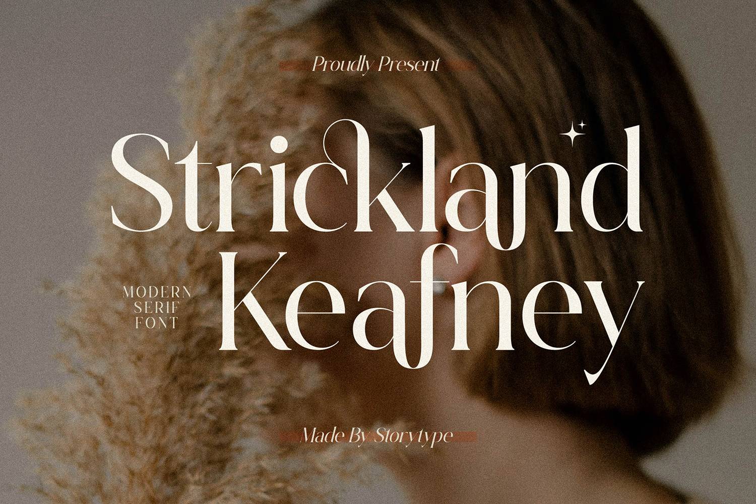 Strickland Keafney Font sample