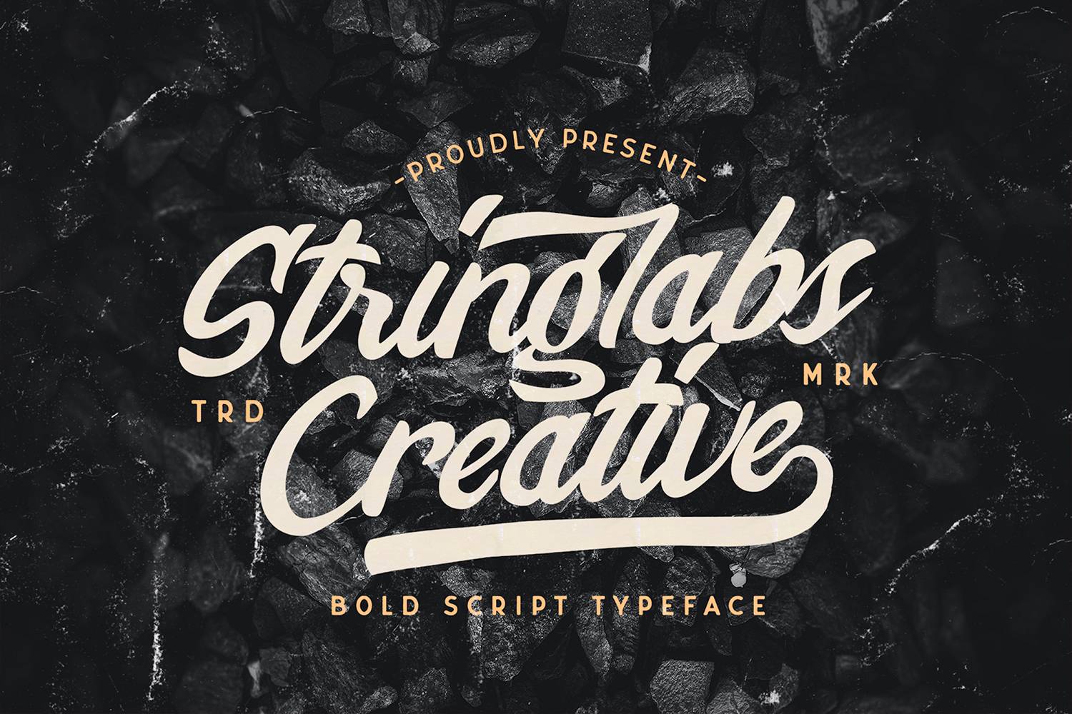 Stringlabs Creative Font sample
