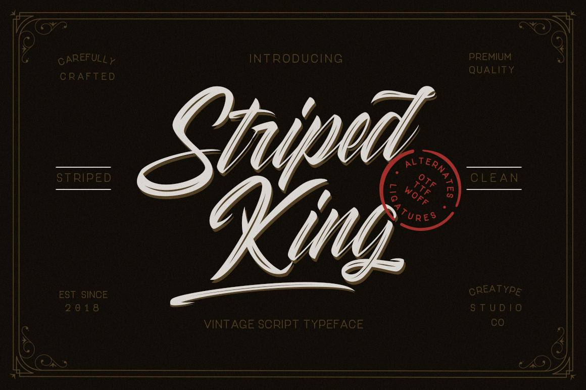 Striped King sample