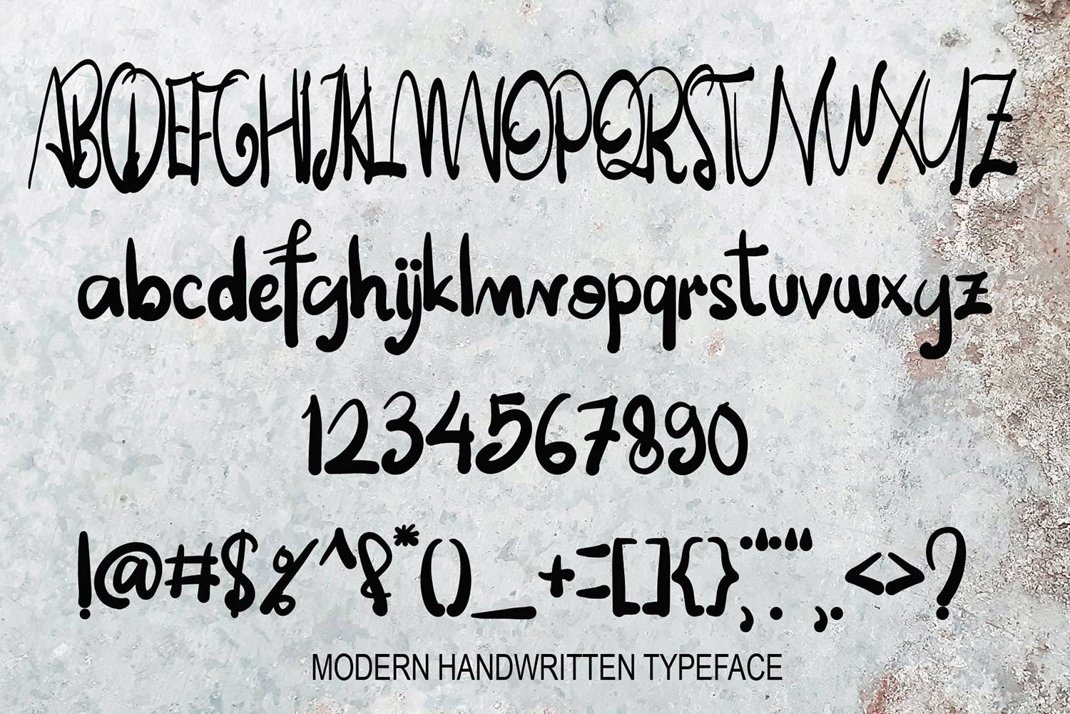 Suara Aku Font sample