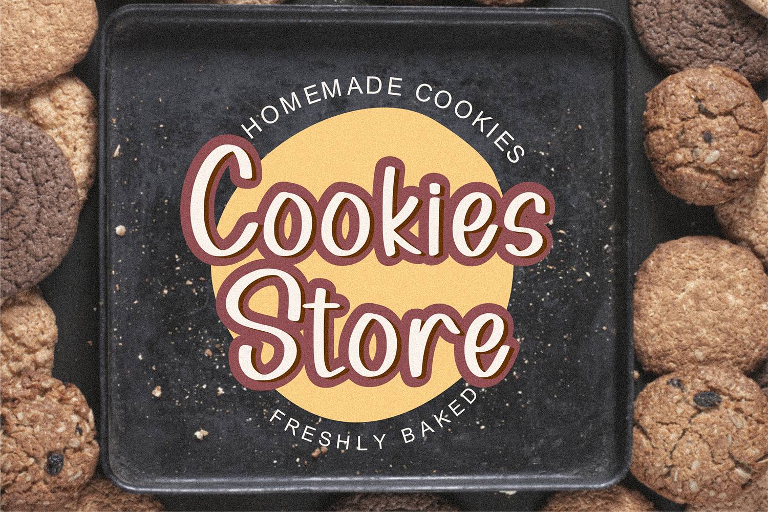 Sugar Cookie Font sample