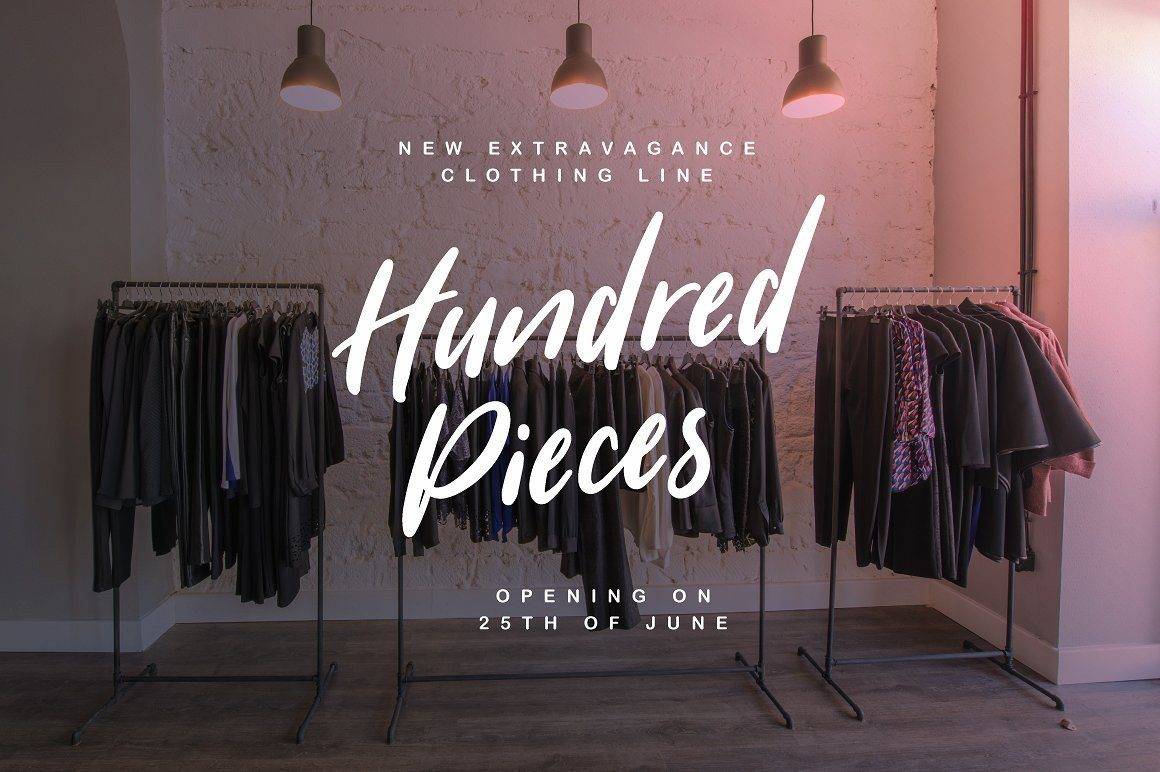 Sugarstyle Millenial Font sample