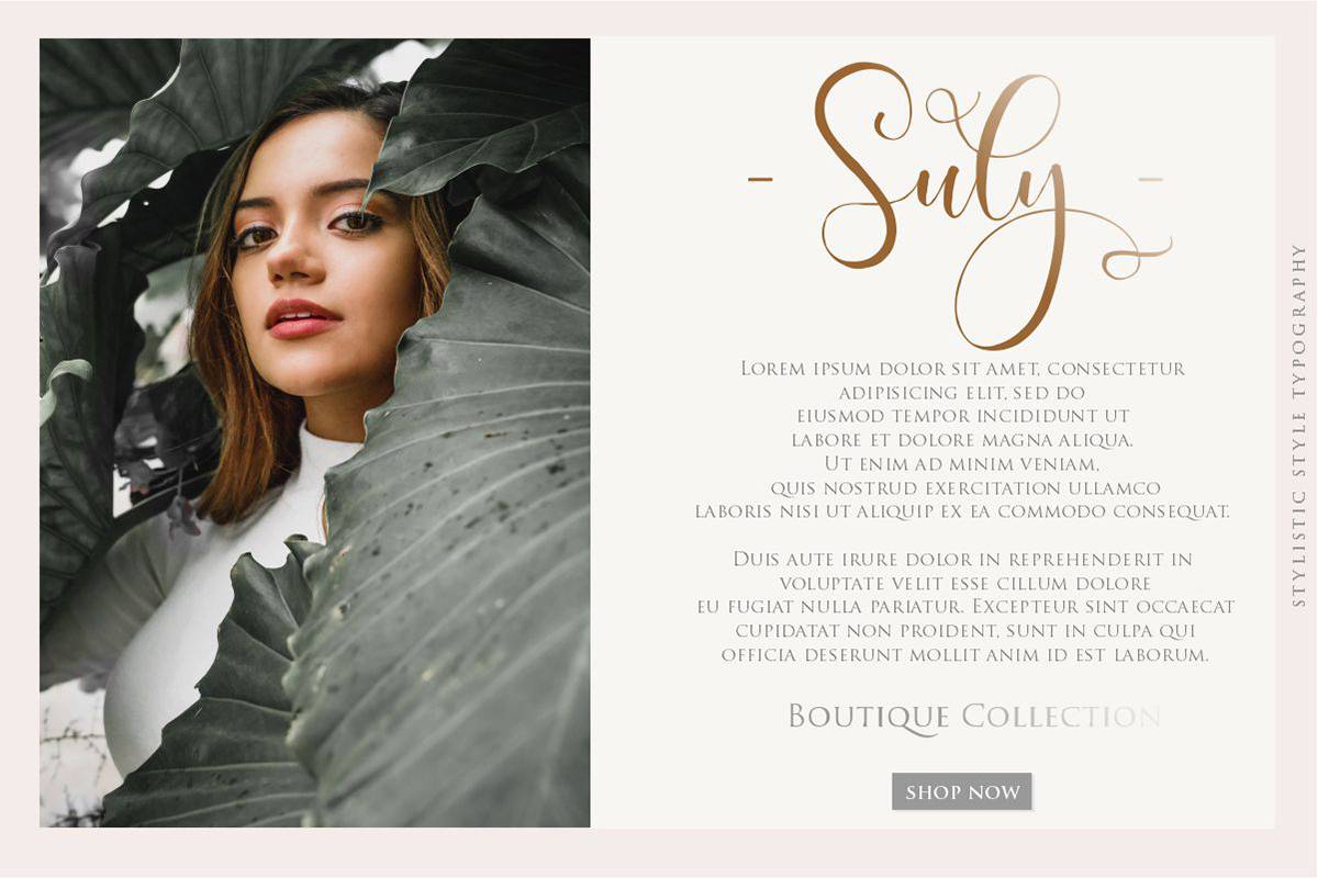 Sulqata Font sample