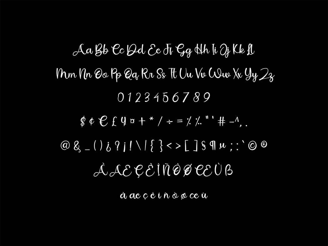 Sumantho Font sample