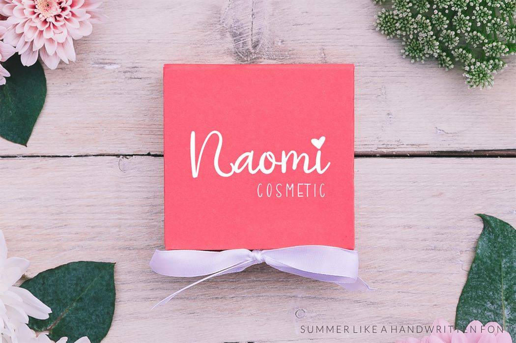 Summer Like Font Duo sample