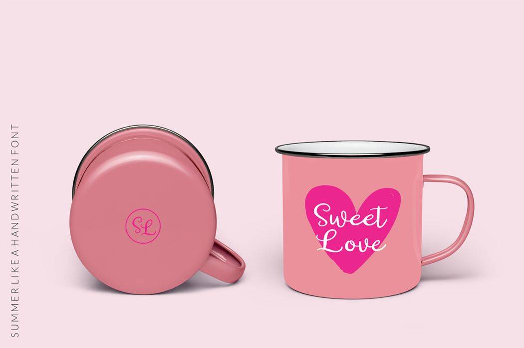 Summer Like Font Duo sample