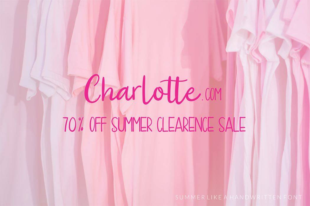 Summer Like Font Duo sample