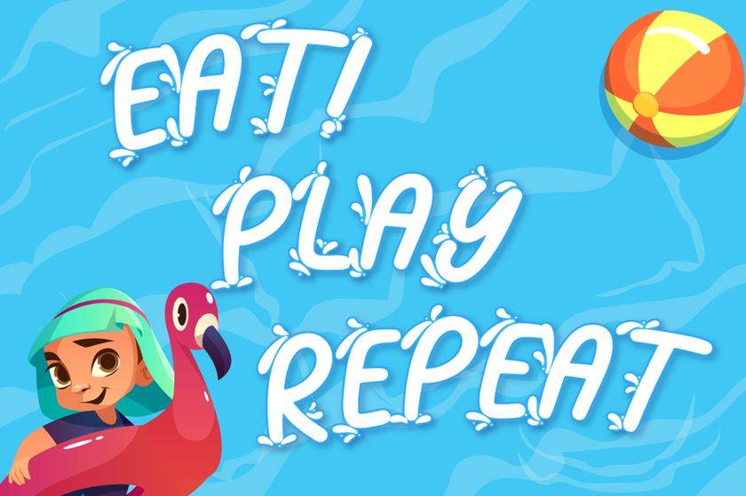 Summer Splash Font sample