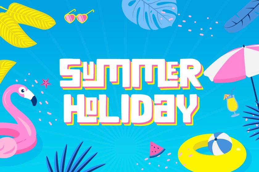Summer Square Font sample
