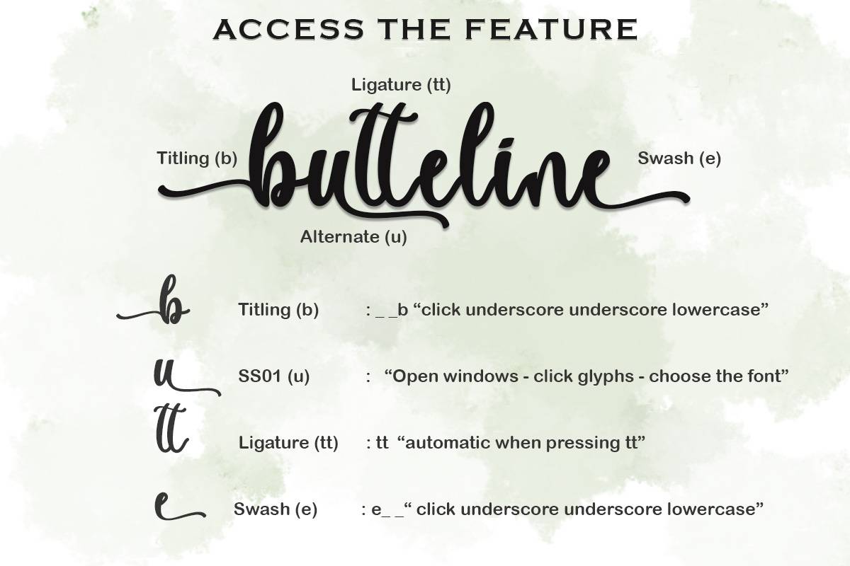 Summer View Font sample