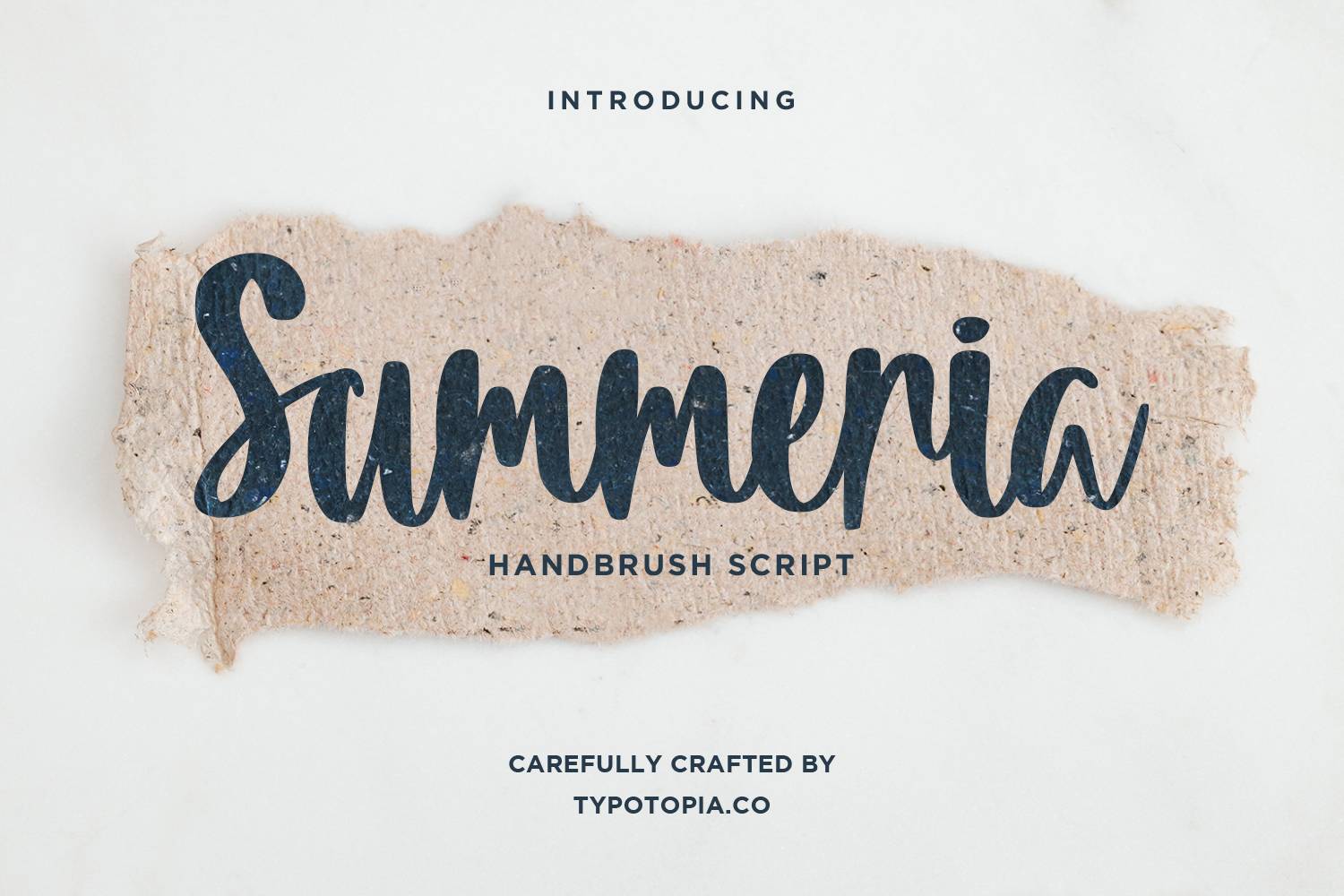 Summeria Font sample