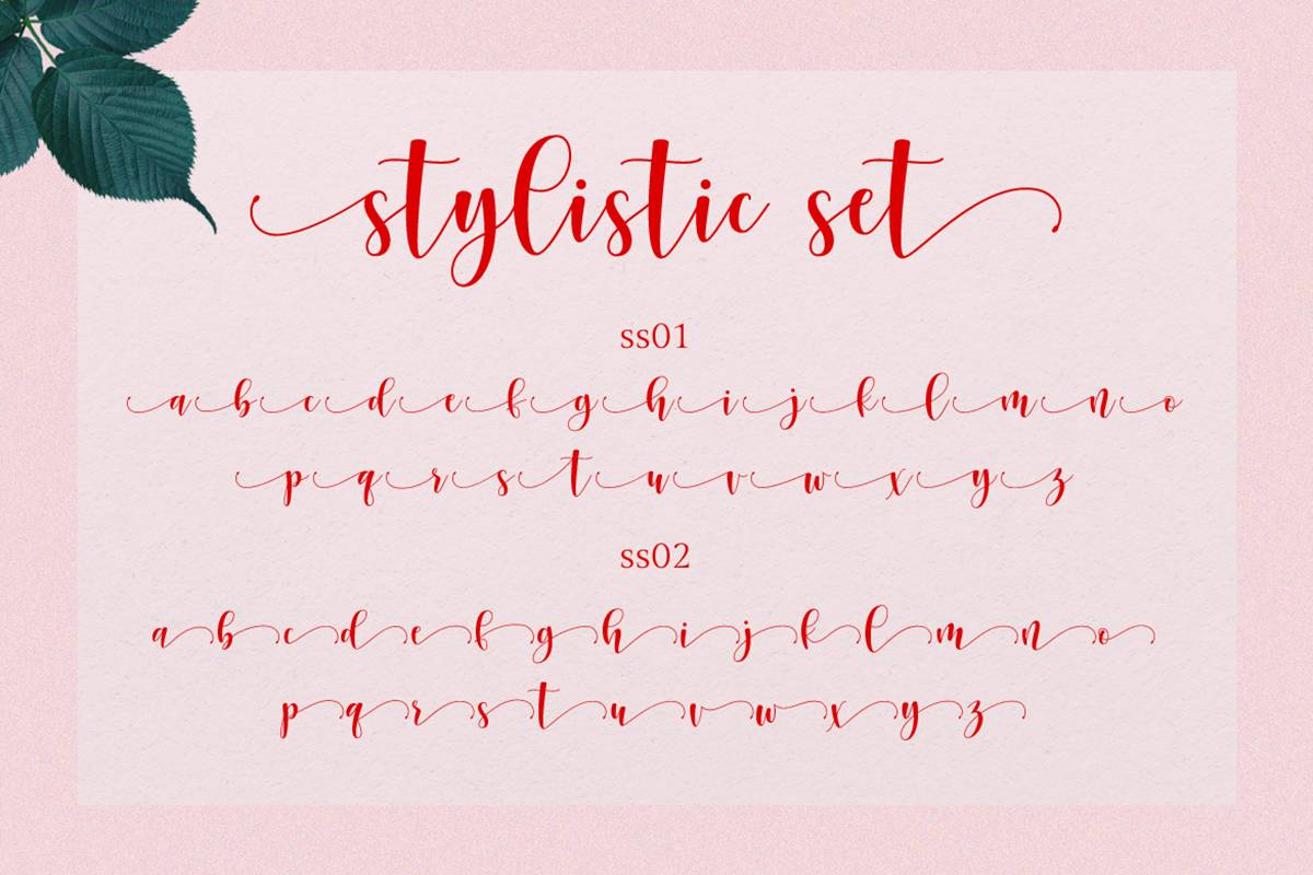 Sunberry Font sample