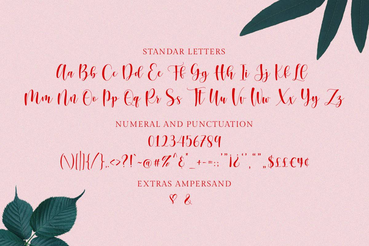 Sunberry Font sample