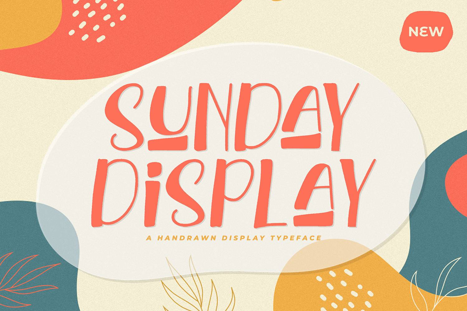 Sunday Display Font sample
