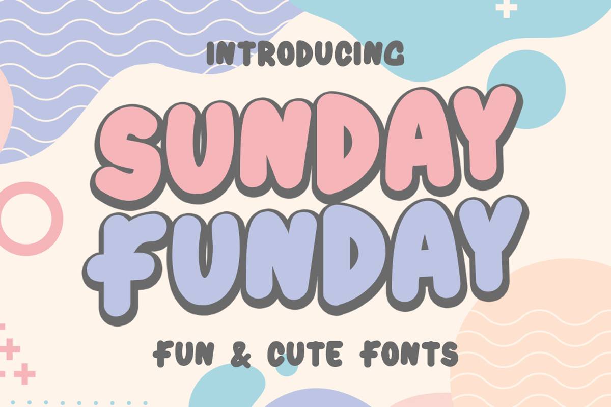 Sunday Funday Font sample