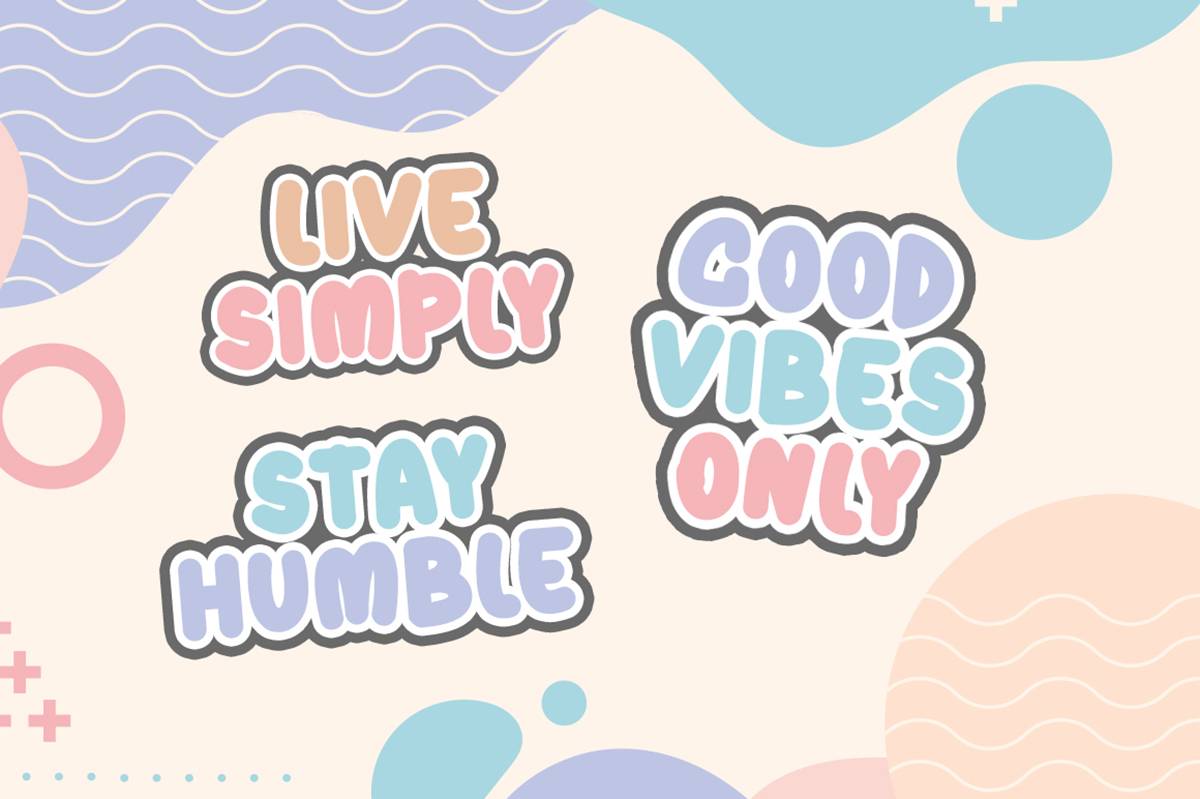 Sunday Funday Font sample