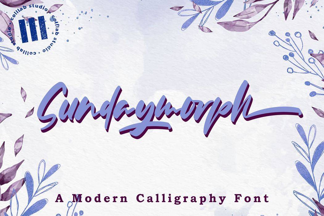 Sundaymorph Font sample
